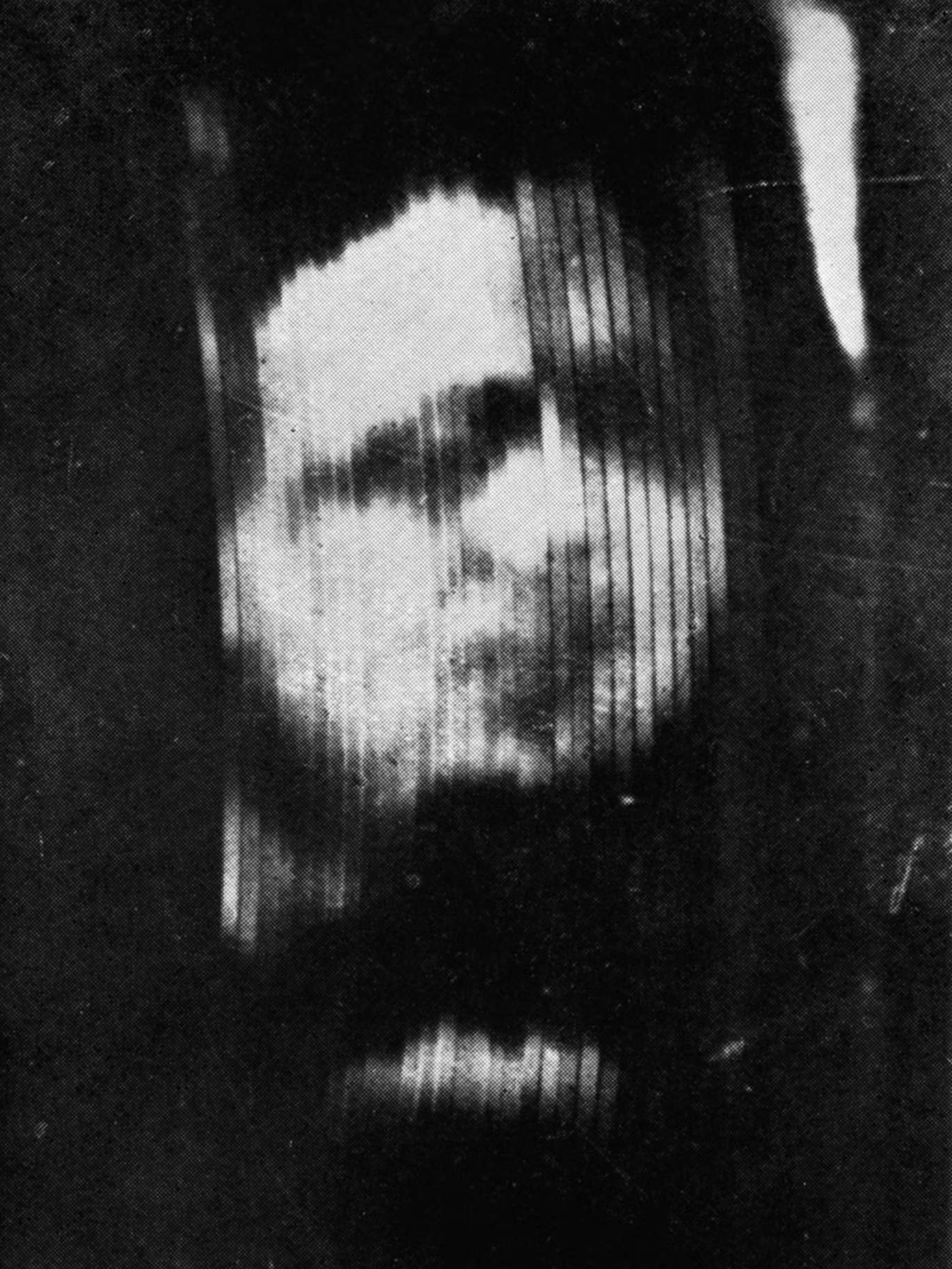 Archival image related to John Logie Baird's earliest television transmission.